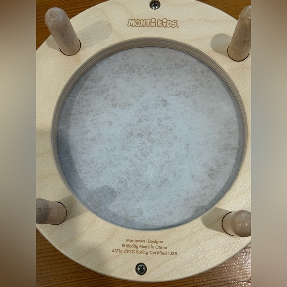 Monti Kids Montessori My First Drum toy - Picture 5 of 8